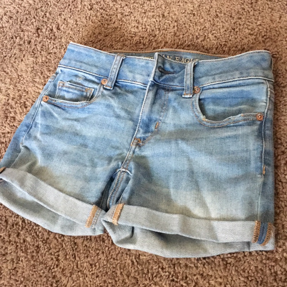 American Eagle Midi jean short